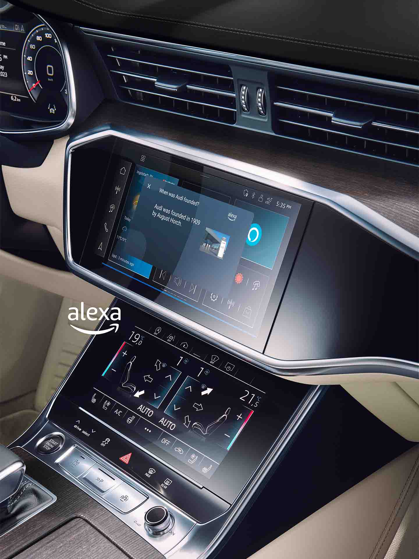 Foto de la tienda de aplicaciones de Audi. 