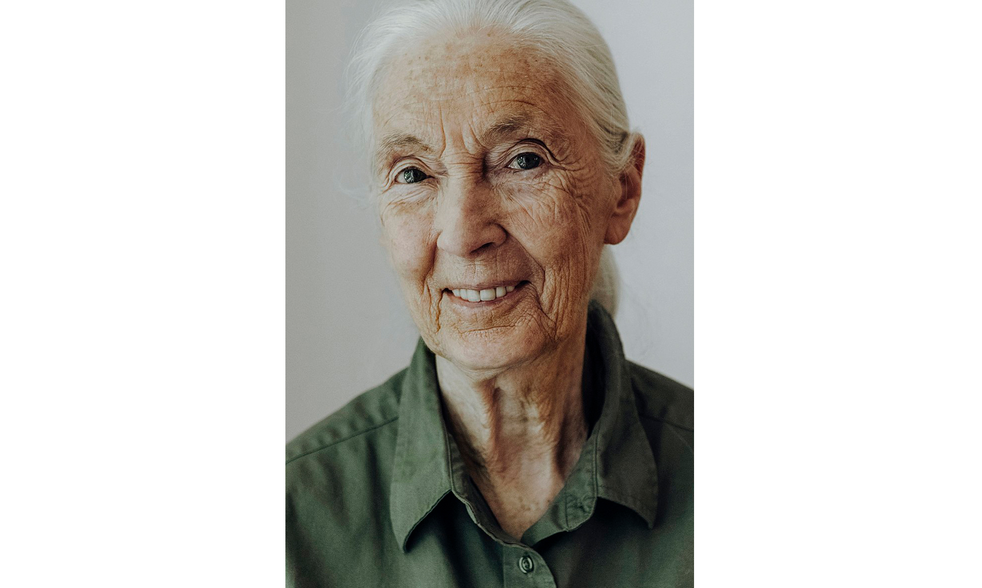 Foto de la Dra. Jane Goodall fue honrada con el premio Lifetime Achievement Award.