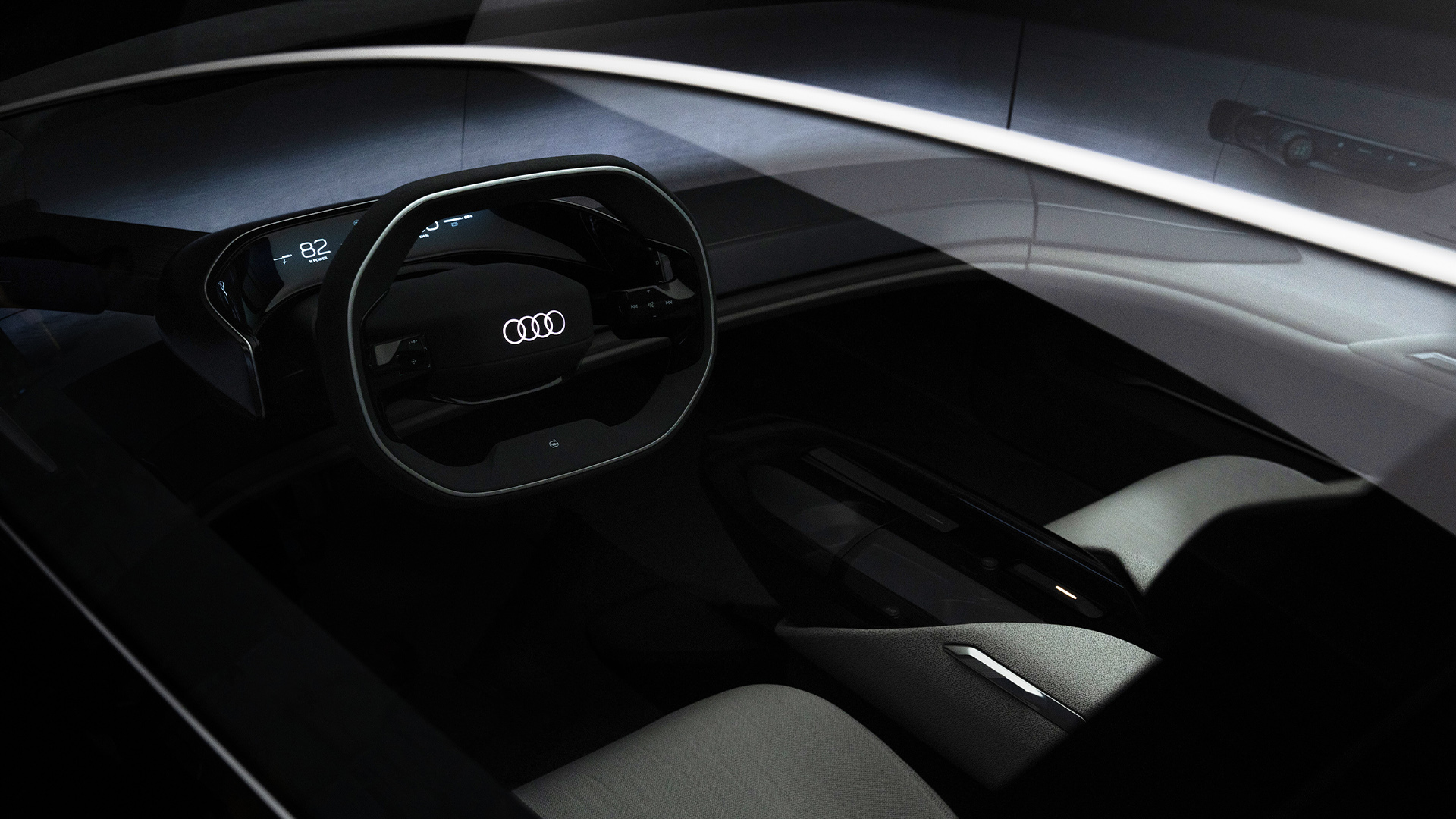 Foto del coche concepto Audi grandsphere